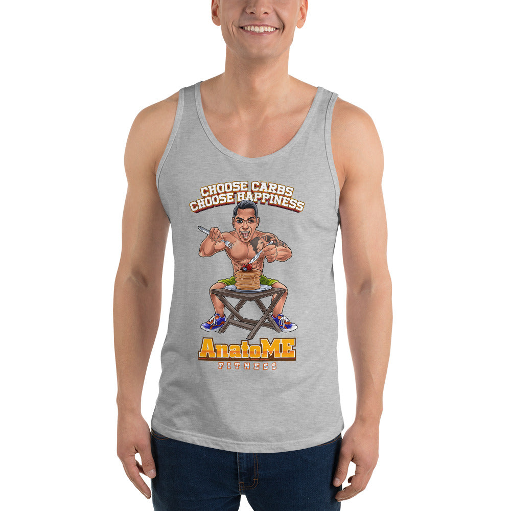 Choose Carbs (Luke) Unisex Tank Top