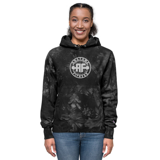 Unisex Champion Brand  AnatoME tie-dye hoodie