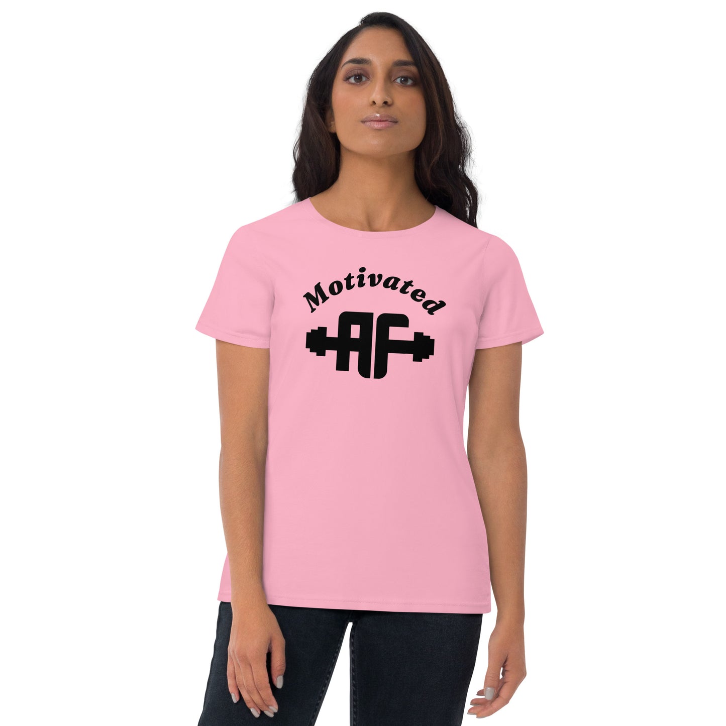 Motivated AF Women's short sleeve Fitness