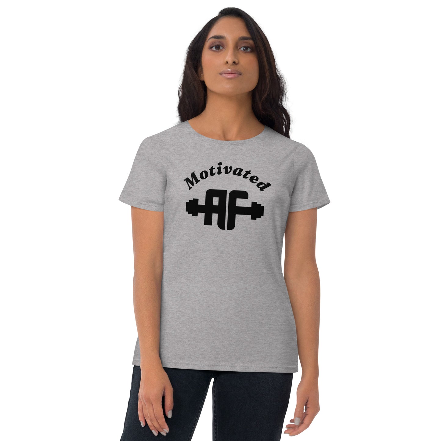 Motivated AF Women's short sleeve Fitness