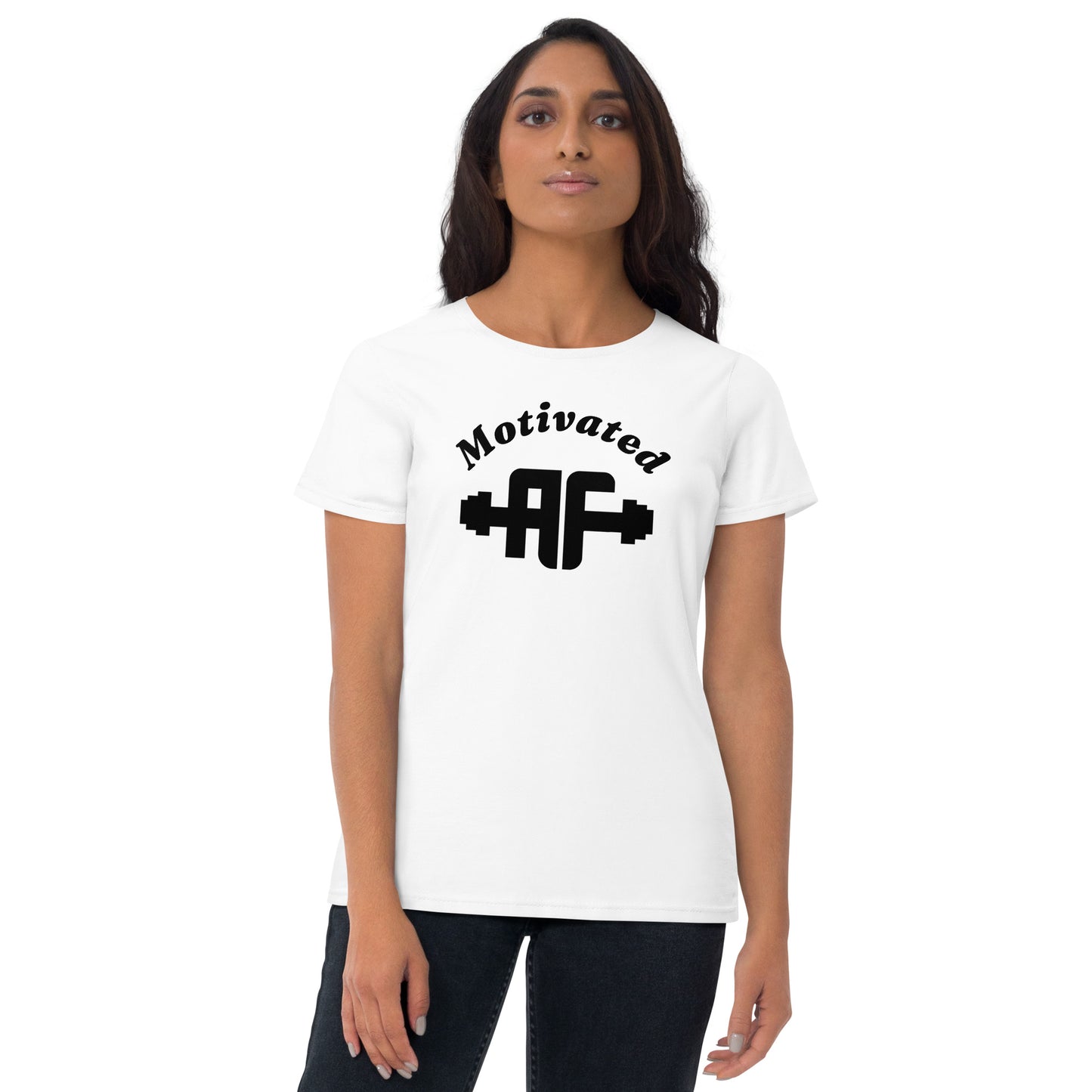 Motivated AF Women's short sleeve Fitness